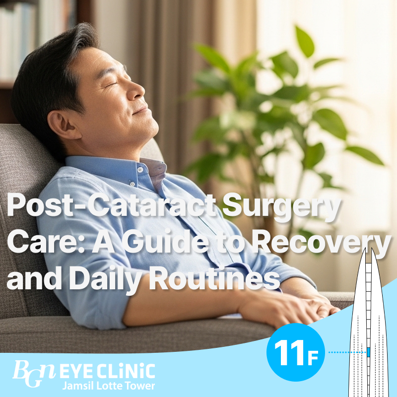 Post-Cataract Surgery Care: A Guide to Recovery and Daily Routines